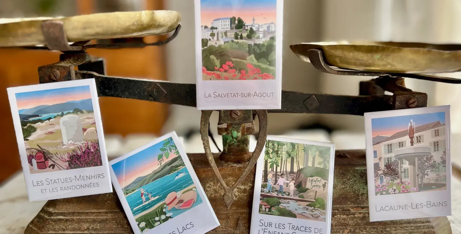 Boutique-Cartes Postales Petites Villes