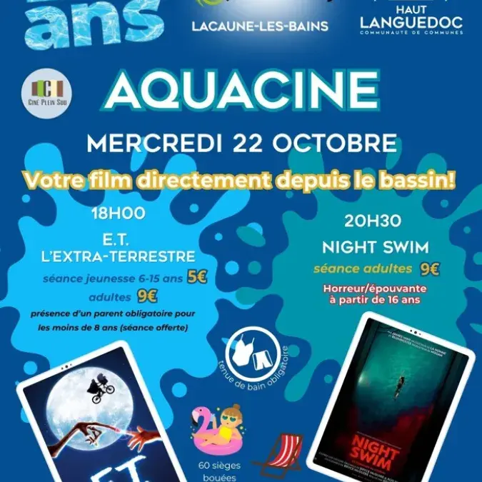 Aquaciné - 20 ans de l'Espace des Sources Chaudes_Lacaune