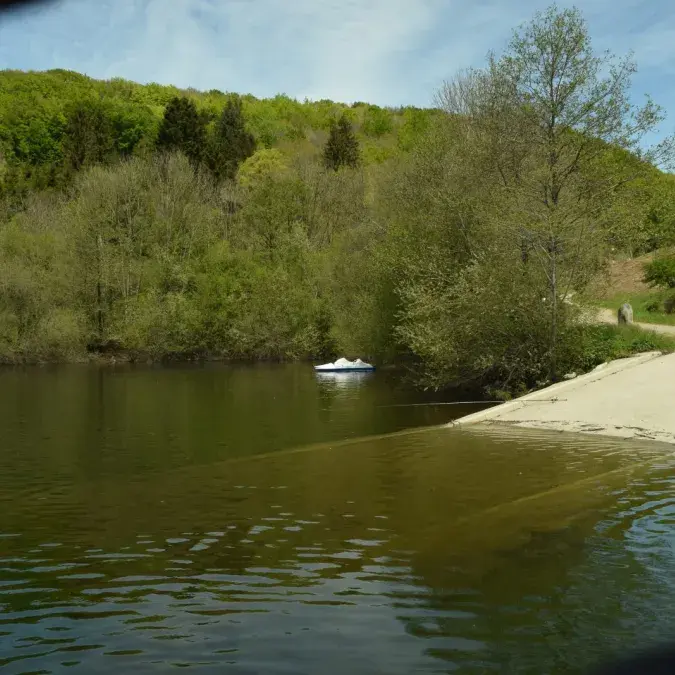 Mise à l'eau du Rouquié_Lamontélarié