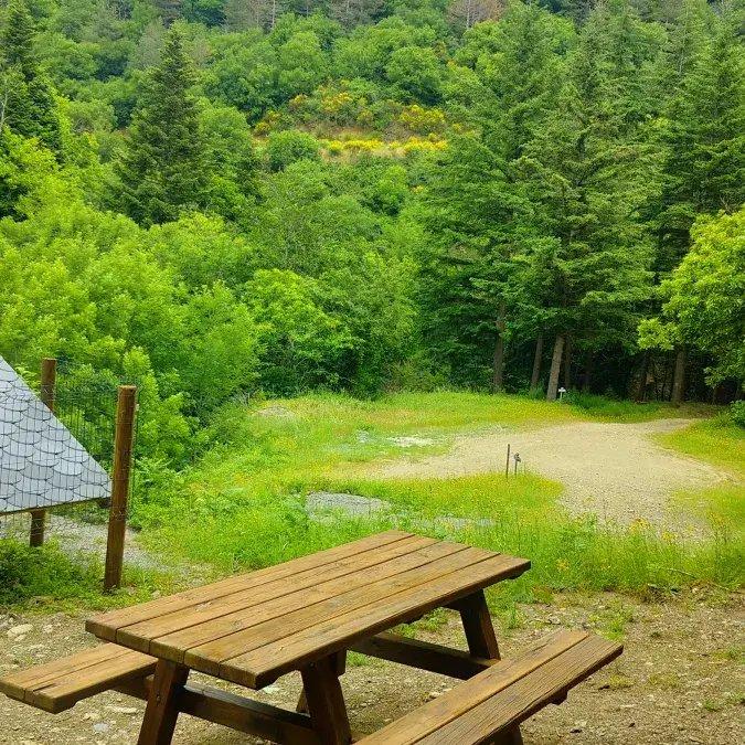 Aire de pique-nique "La bergerie de Suzette"_Castanet-le-Haut