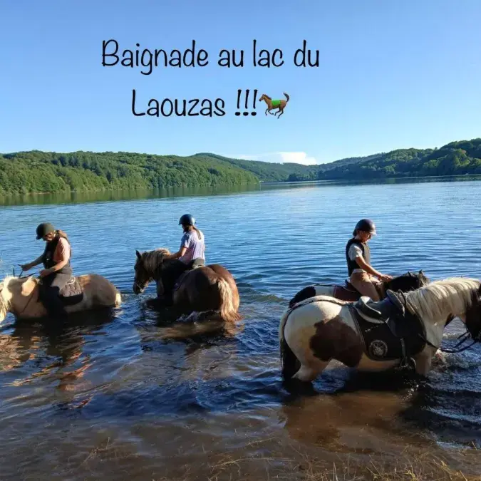 Balades et tir à l'arc à cheval_Nages