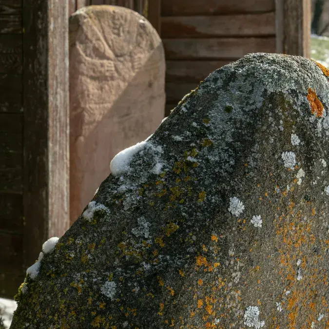 Statues-menhirs du site du Moulin de Louat
