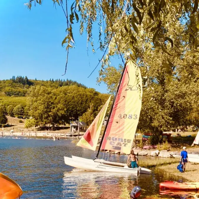 Location de Catamaran - Base nautique du Haut-Languedoc_La Salvetat-sur-Agout