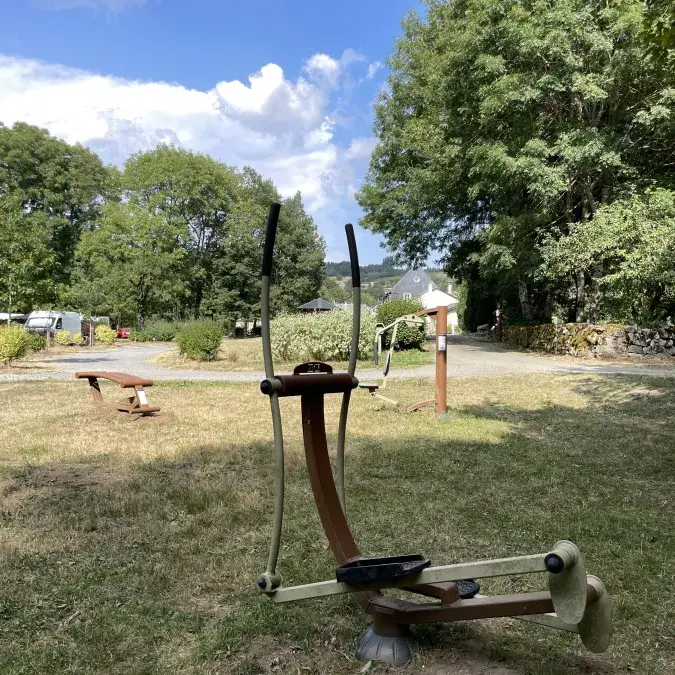 Fitness au grand air, au bord de l’Agout