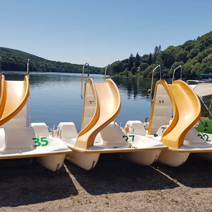 Pédalo maxi toboggan