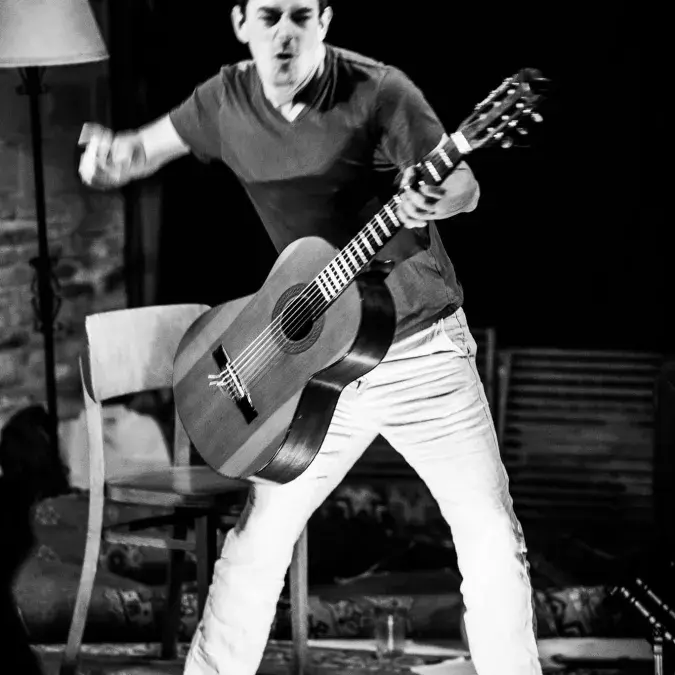 David Lafore : seul en scène tout acoustique - Festival Marée Haute #4_Berlats