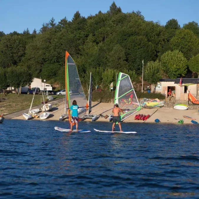 Base nautique lac du Laouzas