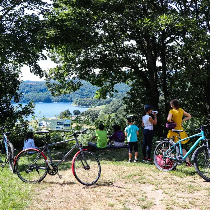 Balade en vélo autour du Laouzas