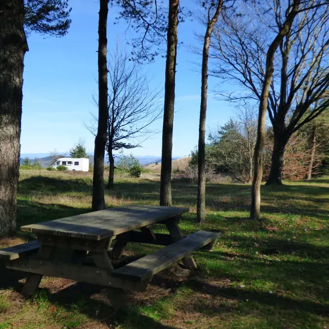 Aire de pique-nique du sommet de l'Espinouse_Castanet-le-Haut