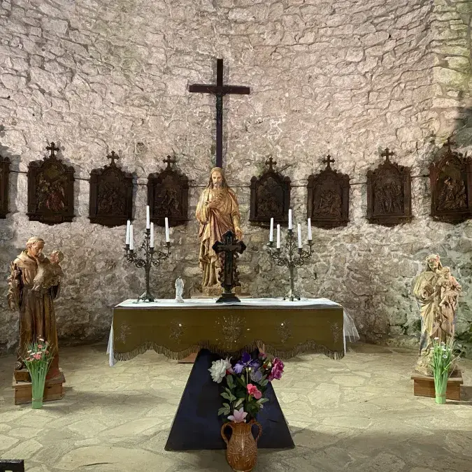 Intérieur de la chapelle