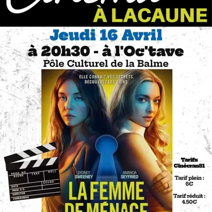 Cinéma - "La Femme de Ménage"_Lacaune