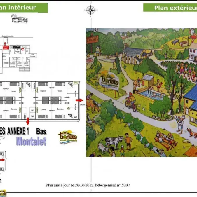 Berlats Accueil Découverte, gîte de groupe - Réf. G5007 sur Gîtes de France