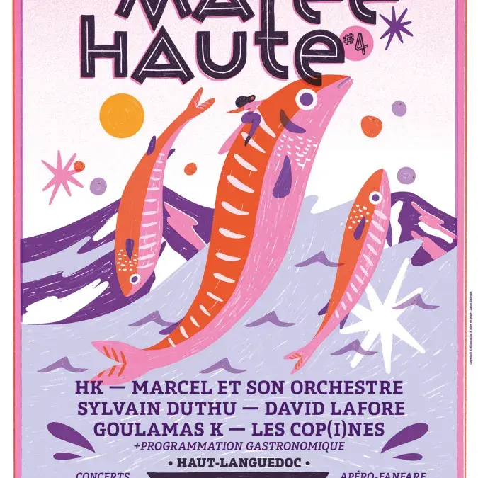 Affiche officielle Festival Marée Haute 2026
