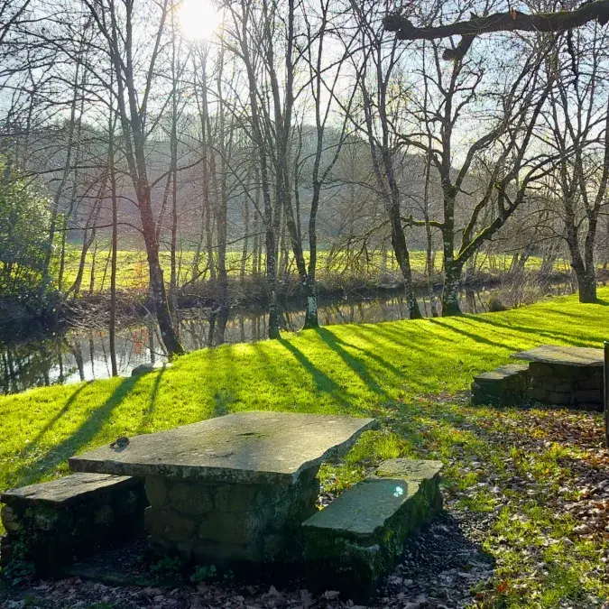 Aire de pique-nique de l'île sur l'Agout_Fraisse-sur-Agout