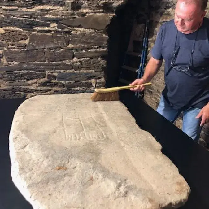 Statue-menhir de Borie de Blavy_Lacapelle-Escroux