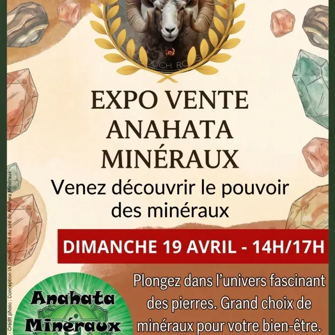 expo anahata mineraux