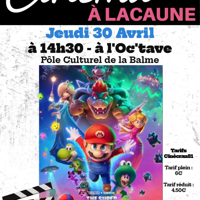 Cinéma jeunesse Super Mario Galaxy
