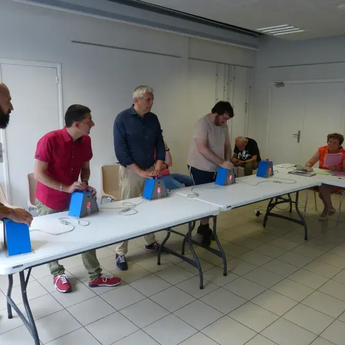 En compétition
