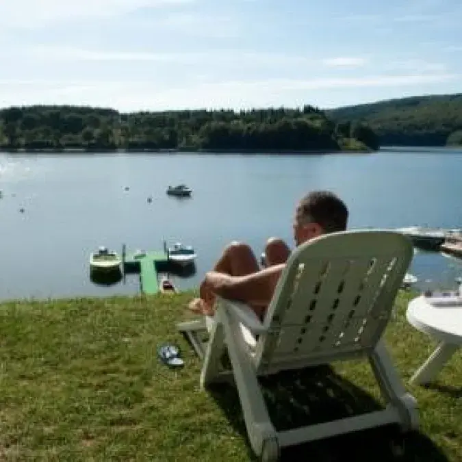 Vue du Camping Le Rouquie du Lac