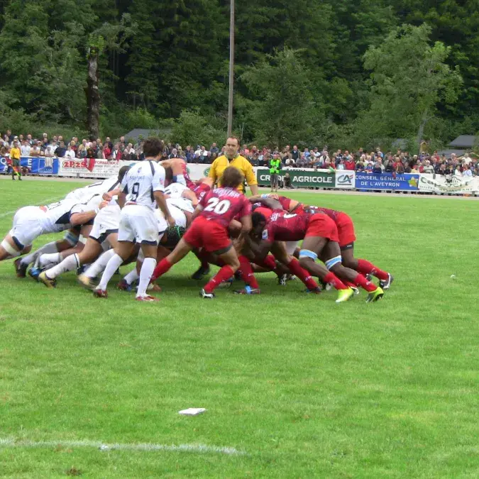 Terrain de rugby