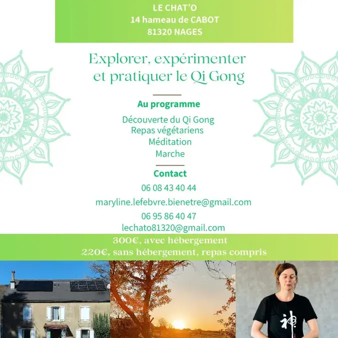 Affiche du stage
