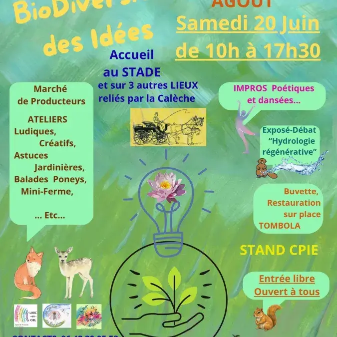 Fête de la biodiversité des idées
