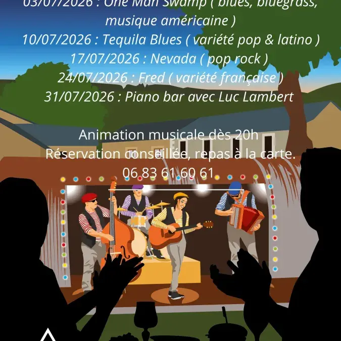 Soirée musicale à K-Bo_Nages