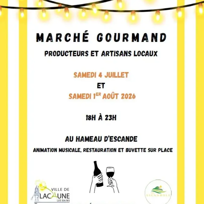 Marché gourmand à Escande_Lacaune