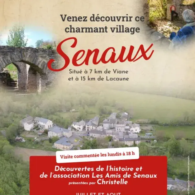Visites estivales de Senaux_Senaux