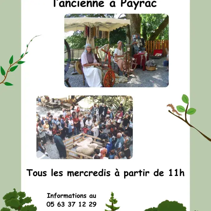 Fabrication de cordes à l'ancienne