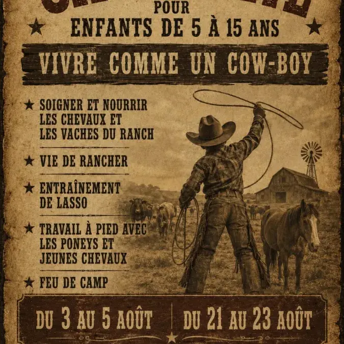 Camp d'été au ranch_Le Soulié