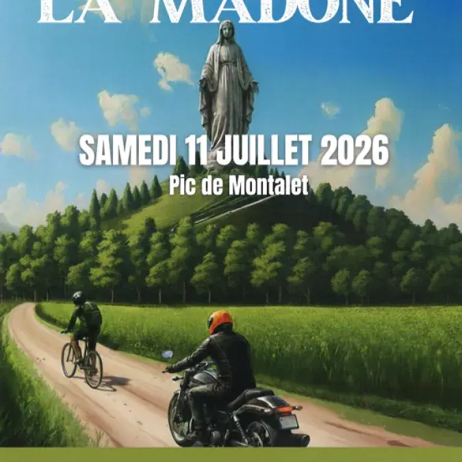 A 2 roues vers la Madone_Lacaune