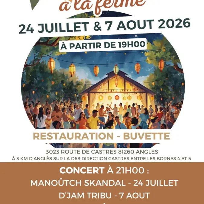 Guinguette à la ferme