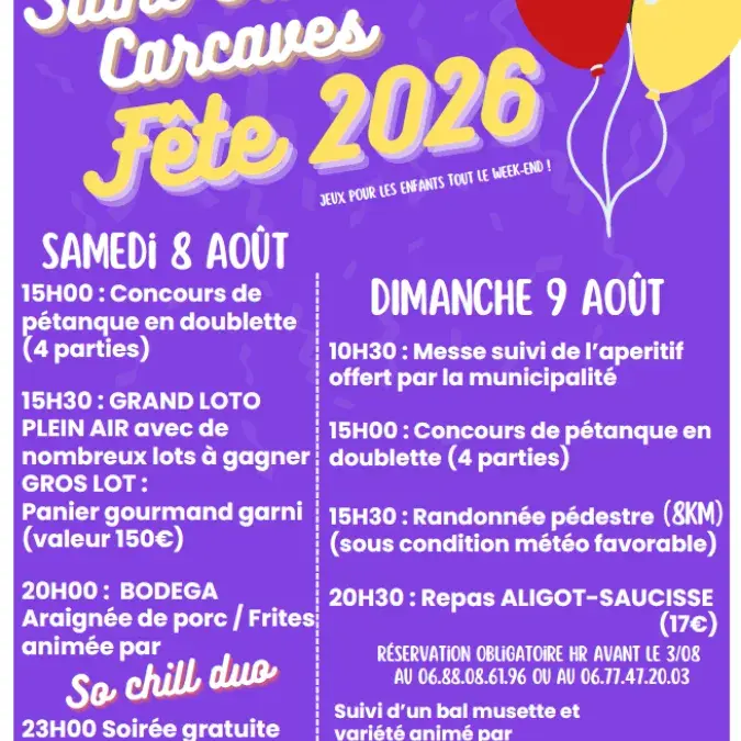 Fête de Saint Salvi de Carcavès_Saint-Salvi-de-Carcavès