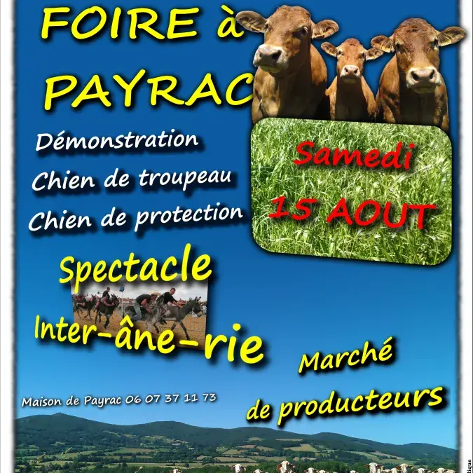 Foire de Payrac