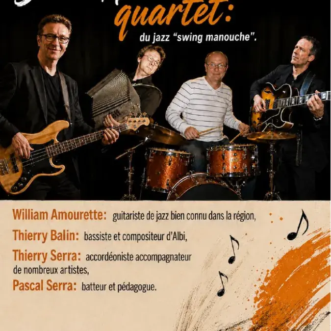 43ème Festival de musique d'été : Serra  -Amourette - Balin quartet_Anglès