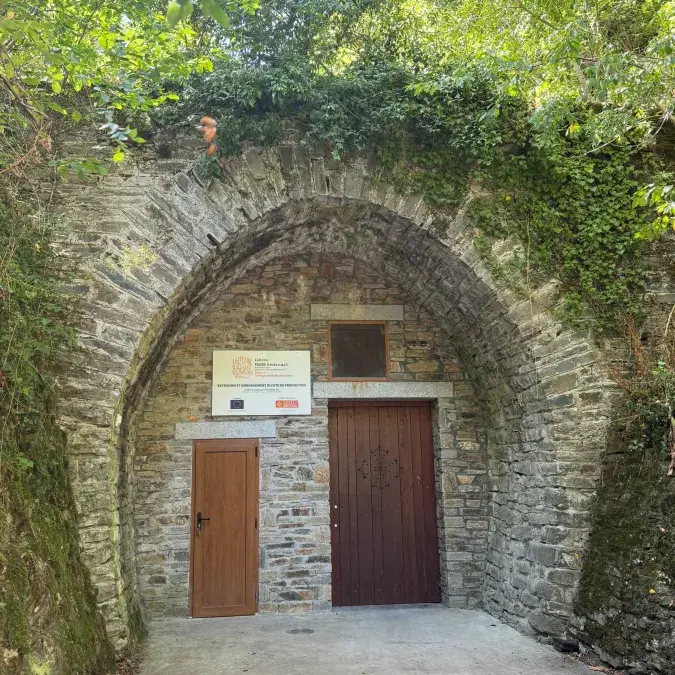 Visite du tunnel d'affinage de la laiterie Fabre_Viane