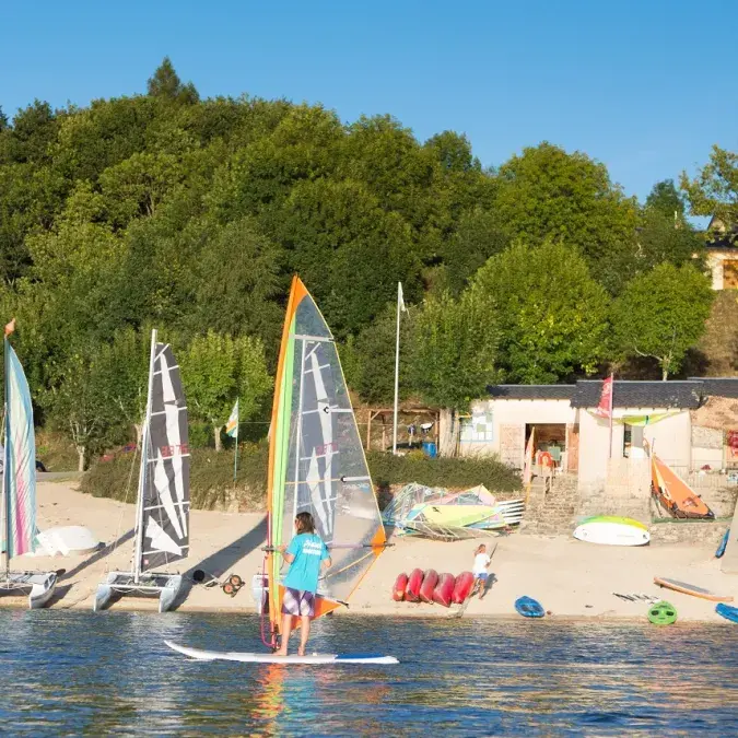 Cours de caravelle - Bases nautiques du Haut-Languedoc_Nages