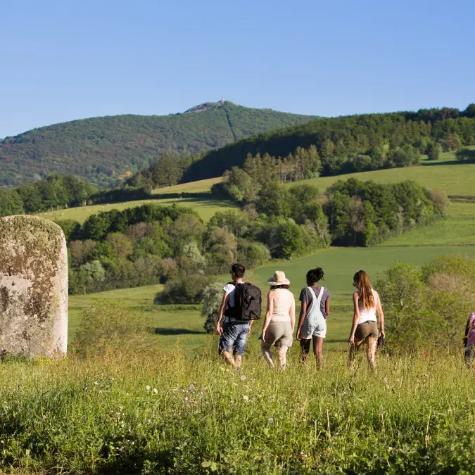 Circuit autour de la statue-menhir de Haute Vergne_Lacaune