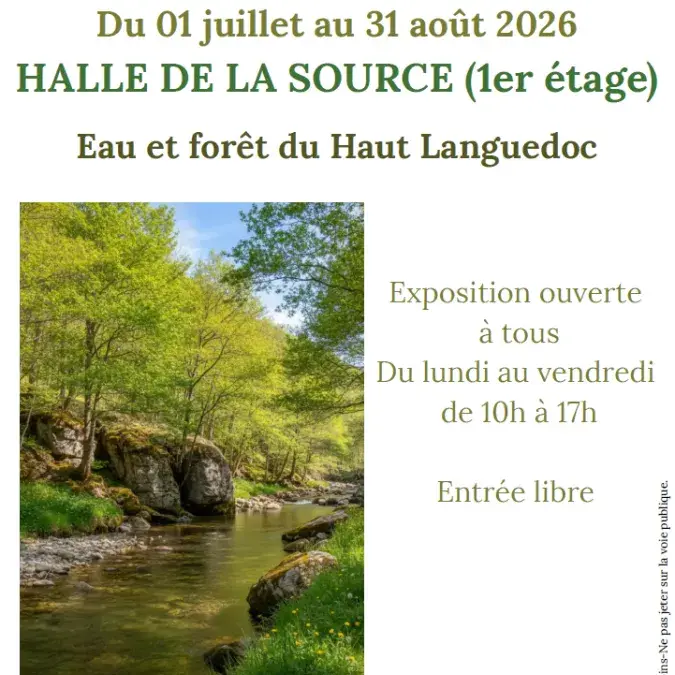 Exposition estivale : "Eau et forêts du Haut Languedoc"_La Salvetat-sur-Agout