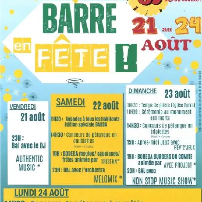 Fête de Barre_Barre