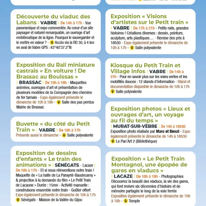 Festi'Rail 81 : la grande fête du petit train_Brassac