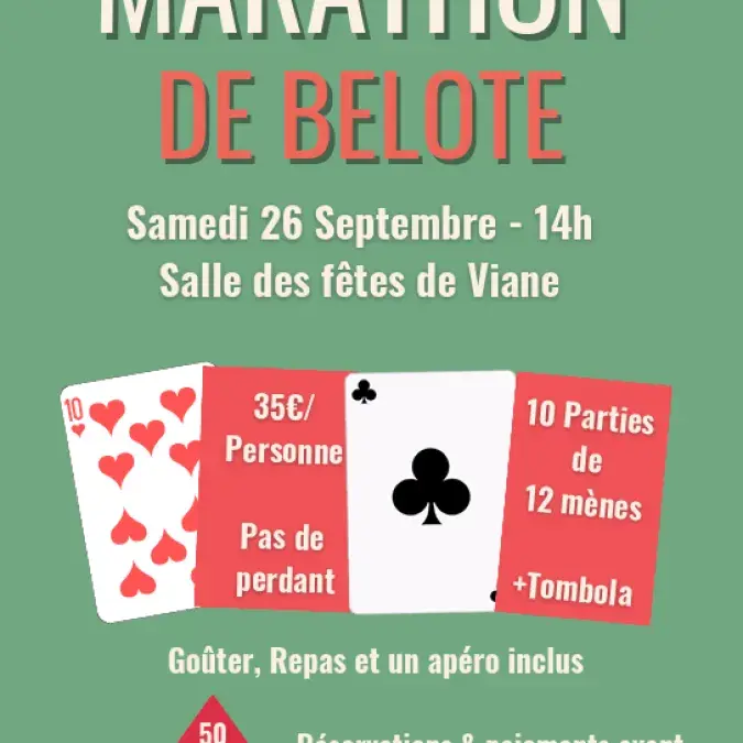 Marathon de belote_Viane