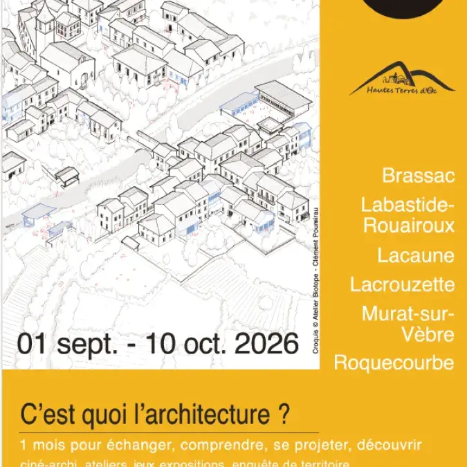 Exposition : "Parlons architecture"_Lacaune
