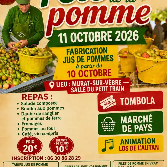 Fête de la pomme_Murat sur Vèbre