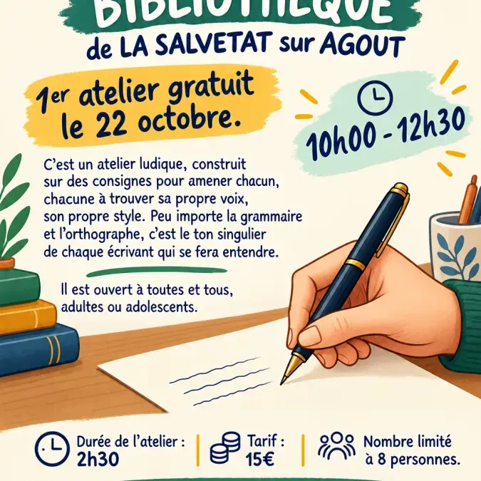 Atelier d'écriture_La salvetat