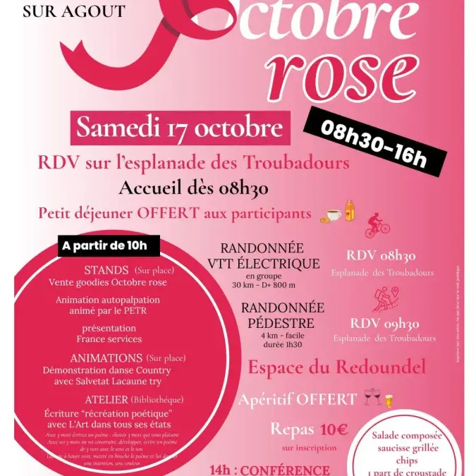 Ensemble pour Octobre Rose_La Salvetat-sur-Agout