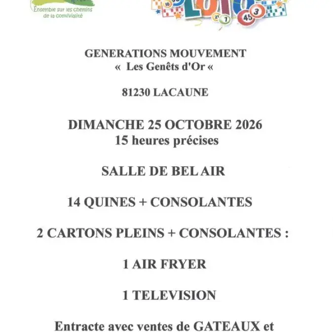 LOTO GENERATIONS MOUVEMENT_Lacaune
