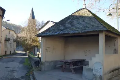 Aire de pique-nique couverte_Viane