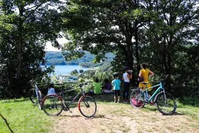 Balade en vélo autour du Laouzas